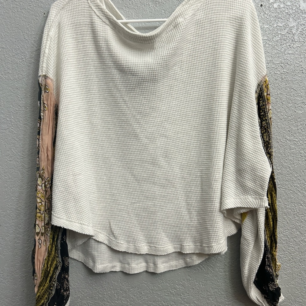 Free people long sleeve shirt
